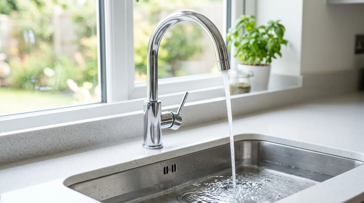 Local Plumbing Master Pros same day plumber fixing a faucet in Brenham, TX